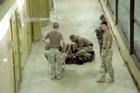 Members of the United States Army and the CIA committed a series of human rights violations and war crimes against Iraqi people.